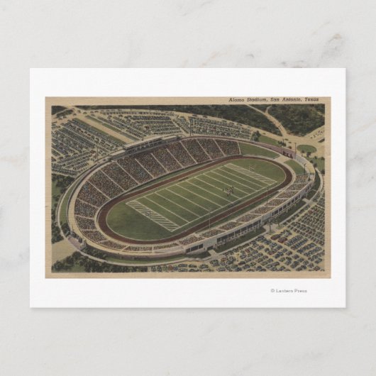 Carte Postale San Antonio, Texas - Alamo Stadium View (Devant)