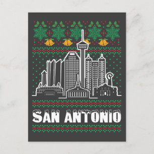 Carte Postale San Antonio Texas Gros Noël