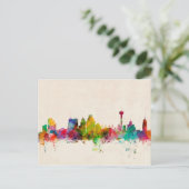 Carte Postale San Antonio Texas Skyline Cityscape (Debout devant)