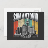 Carte Postale San Antonio Texas Vintage (Devant / Derrière)