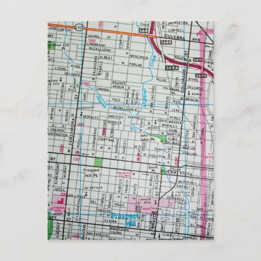 Carte postale SAN ANTONIO, TX Carte Vintage (Devant)