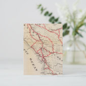 Carte Postale San Benito, Fresno, Monterey, San Luis Obispo (Debout devant)