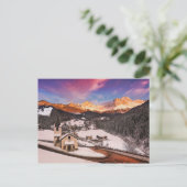 Carte Postale San Cipriano en hiver (Debout devant)