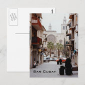 Carte Postale San Cugat (Devant / Derrière)