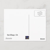 Carte Postale San Diego (Dos)