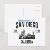 Carte Postale San Diego (Devant / Derrière)