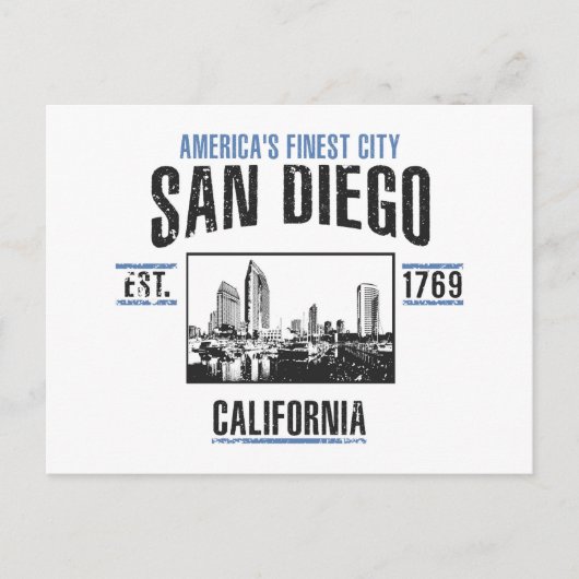 Carte Postale San Diego (Devant)