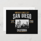 Carte Postale San Diego (Devant / Derrière)