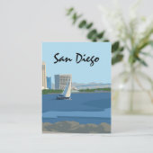 Carte postale San Diego Bay (Debout devant)