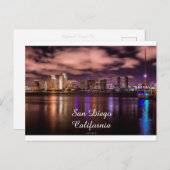 Carte postale San Diego Bay (Devant / Derrière)