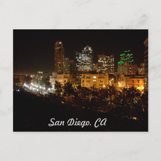 Carte Postale San Diego, CA (Devant)