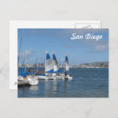 Carte Postale San Diego, CA (Devant / Derrière)
