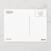 Carte Postale San Diego California LDS Temple (Dos)