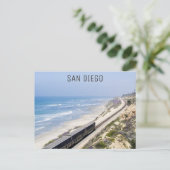 Carte Postale San Diego California Train Photo (Debout devant)