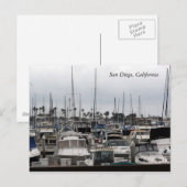 Carte Postale San Diego, Californie (Devant / Derrière)