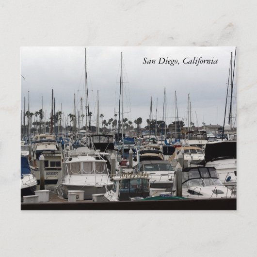 Carte Postale San Diego, Californie (Devant)