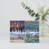 Carte postale San Diego, Californie (Debout devant)