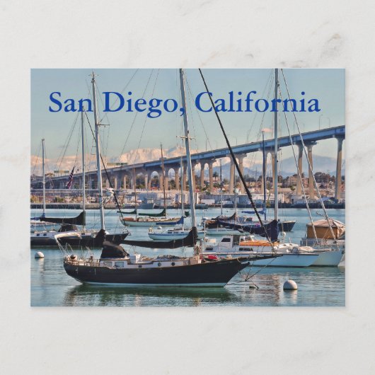 Carte postale San Diego, Californie (Devant)