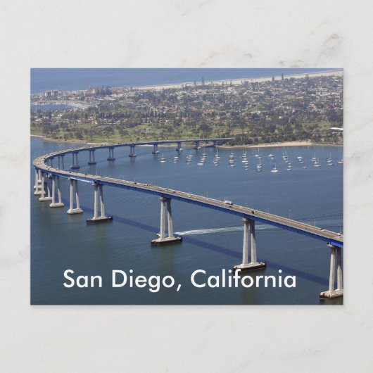 Carte postale San Diego, Californie (Devant)