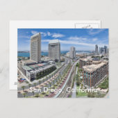 Carte Postale San Diego, Californie (Devant / Derrière)
