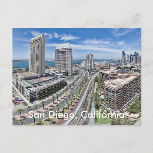 Carte Postale San Diego, Californie (Devant)