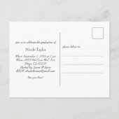 Carte postale San Diego, Californie (Dos)