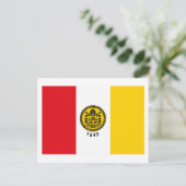 Carte postale San Diego Flag (Debout devant)