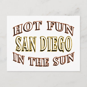 Carte Postale San Diego Fun