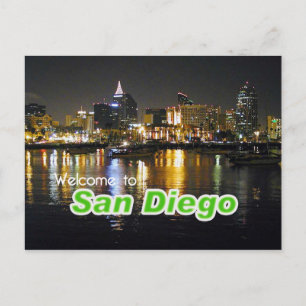 Carte Postale San Diego la nuit