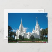 Carte postale San Diego LDS Temple (Devant / Derrière)