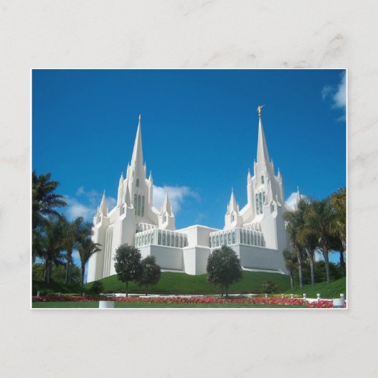 Carte postale San Diego LDS Temple (Devant)