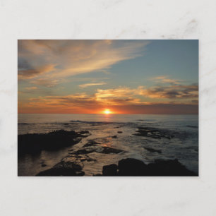 Carte Postale San Diego Sunset II California Seascape
