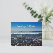 Carte Postale San Diego Surfer (Debout devant)