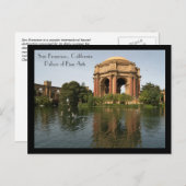 Carte postale San Francisco (Devant / Derrière)