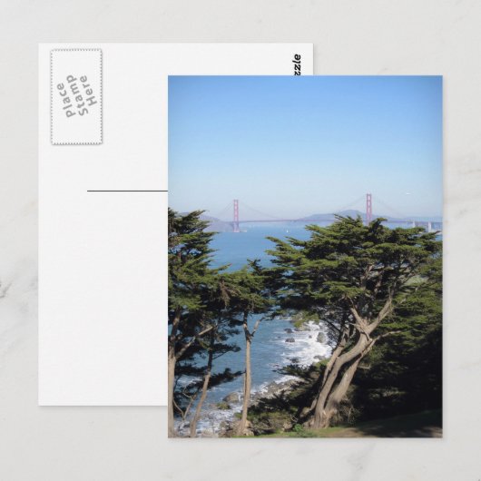 Carte Postale San Francisco (Devant / Derrière)