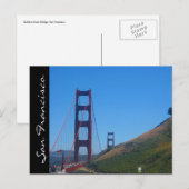 Carte Postale san francisco (Devant / Derrière)