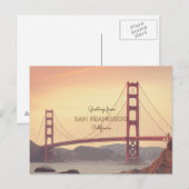 Carte Postale San Francisco (Devant / Derrière)