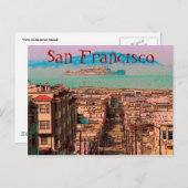 Carte postale San Francisco (Devant / Derrière)