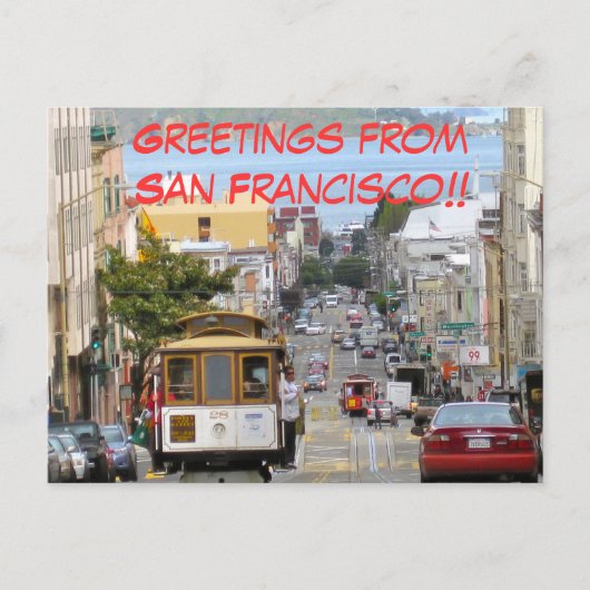 Carte Postale San Francisco (Devant)
