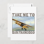 Carte Postale San Francisco (Devant / Derrière)