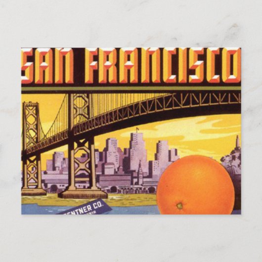Carte Postale san francisco (Devant)