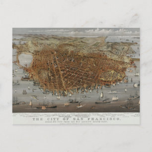 Carte Postale San Francisco 1878
