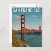 Carte Postale San Francisco CA (Devant / Derrière)