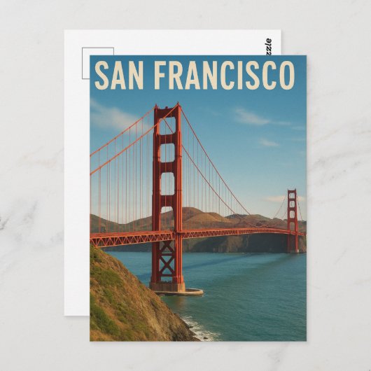 Carte Postale San Francisco CA (Devant / Derrière)