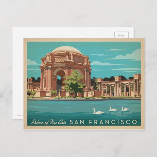 Carte Postale San Francisco, CA (Devant / Derrière)
