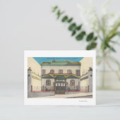 Carte Postale San Francisco, CA Chinese School à Chinatown (Debout devant)