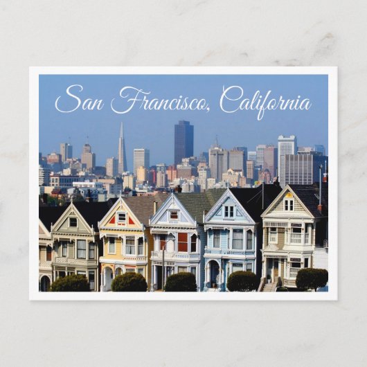 Carte postale San Francisco CA Skyline - États-Uni (Devant)