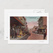 Carte Postale San Francisco, CA Vue de route de terre de Chinato (Devant / Derrière)