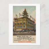 Carte Postale San Francisco, CAChinatown AdSing Fat Co. (Devant)