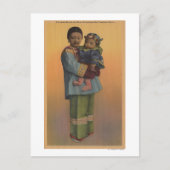 Carte Postale San Francisco, CAChinese Femme & Baby (Devant)